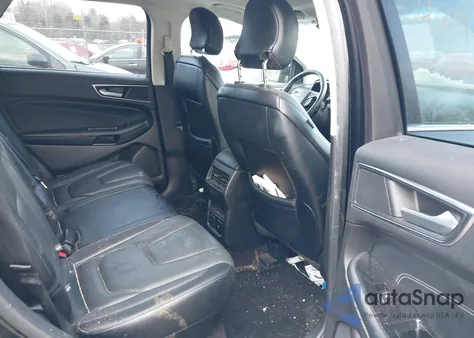 2017 Ford Edge Titanium from USA, damaged, VIN 2FMPK4K92HBC03540